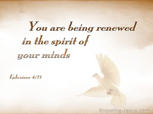 Ephesians 4:23